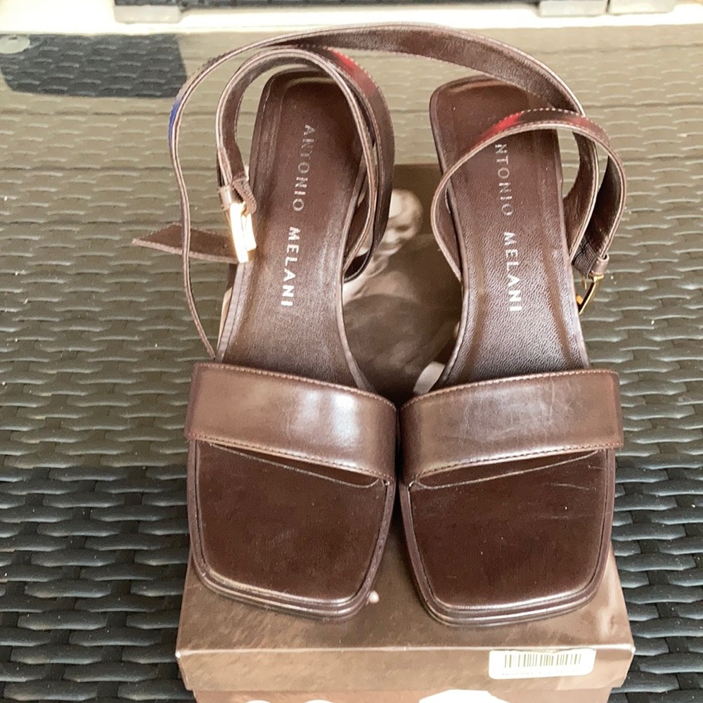 Antonio Melani ankle strap sandal